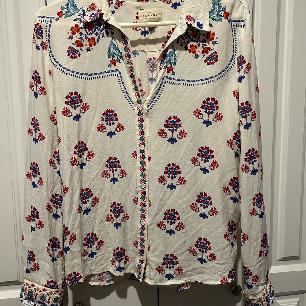 Sézane Ann Milo shirt 40